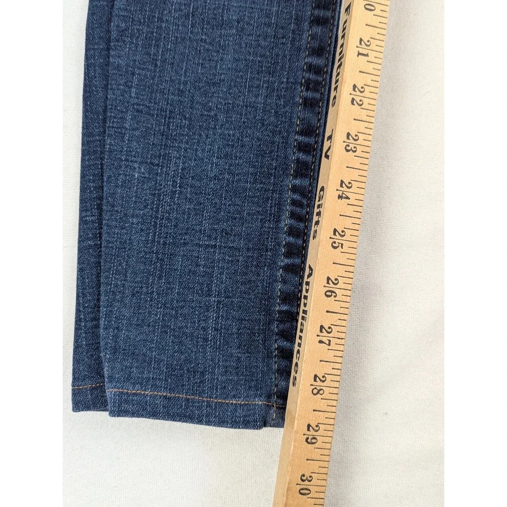 True Religion Billy Men Dark Wash Straight Leg Flap Pocket Jeans Size 25 USA